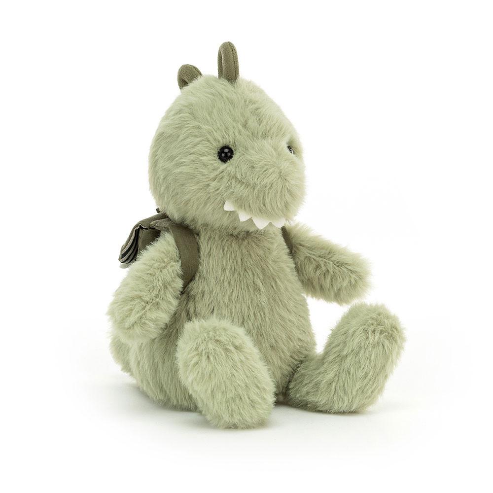 Dragons & Dinosaurs Jellycat Backpack Dino 8.7in x 3.5in x 3.1in Verde  Ecuador |  ATDHO1845