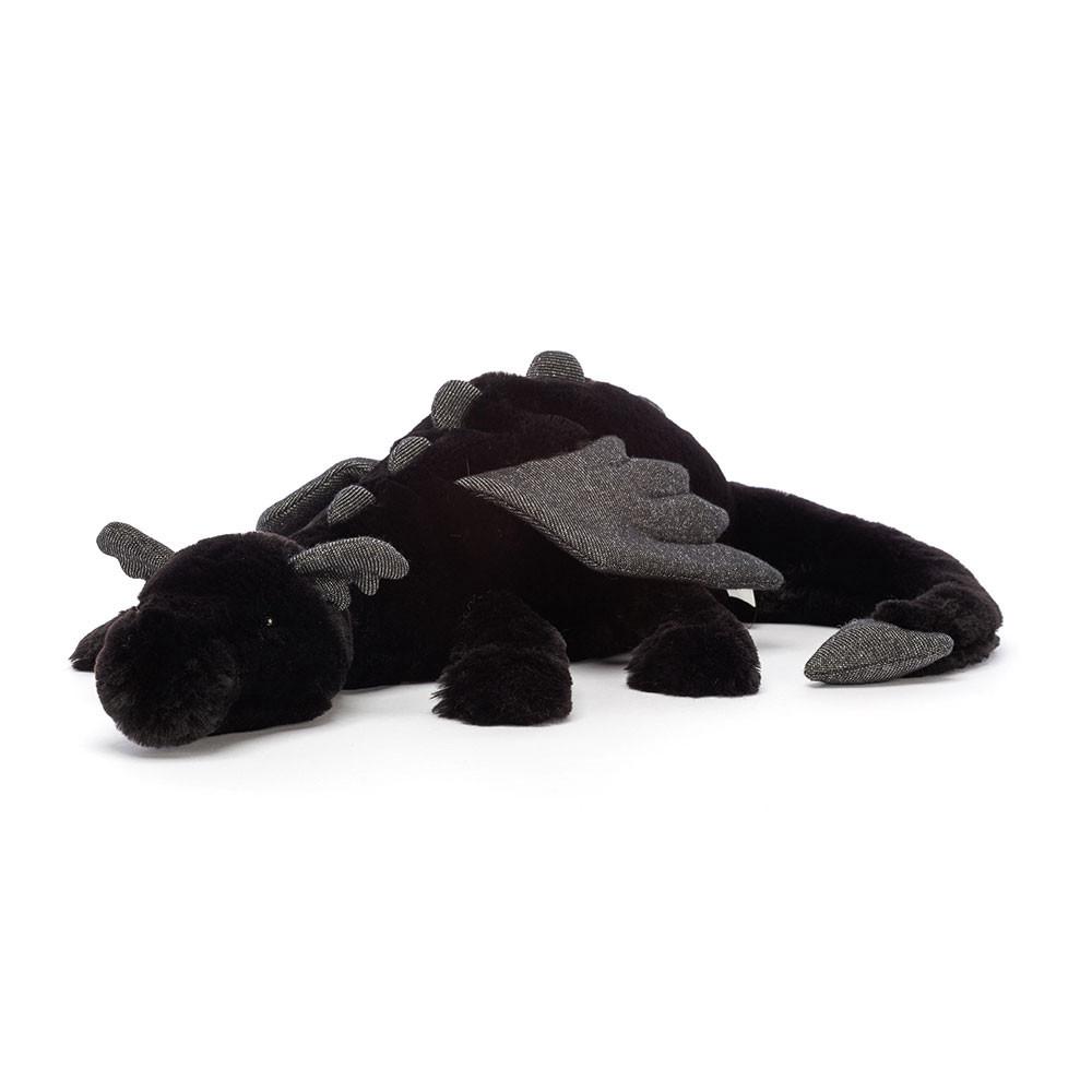 Dragons & Dinosaurs Jellycat Onyx Dragon 4.7in x 5.5in x 19.7in Negras  Ecuador |  CTYGF0241