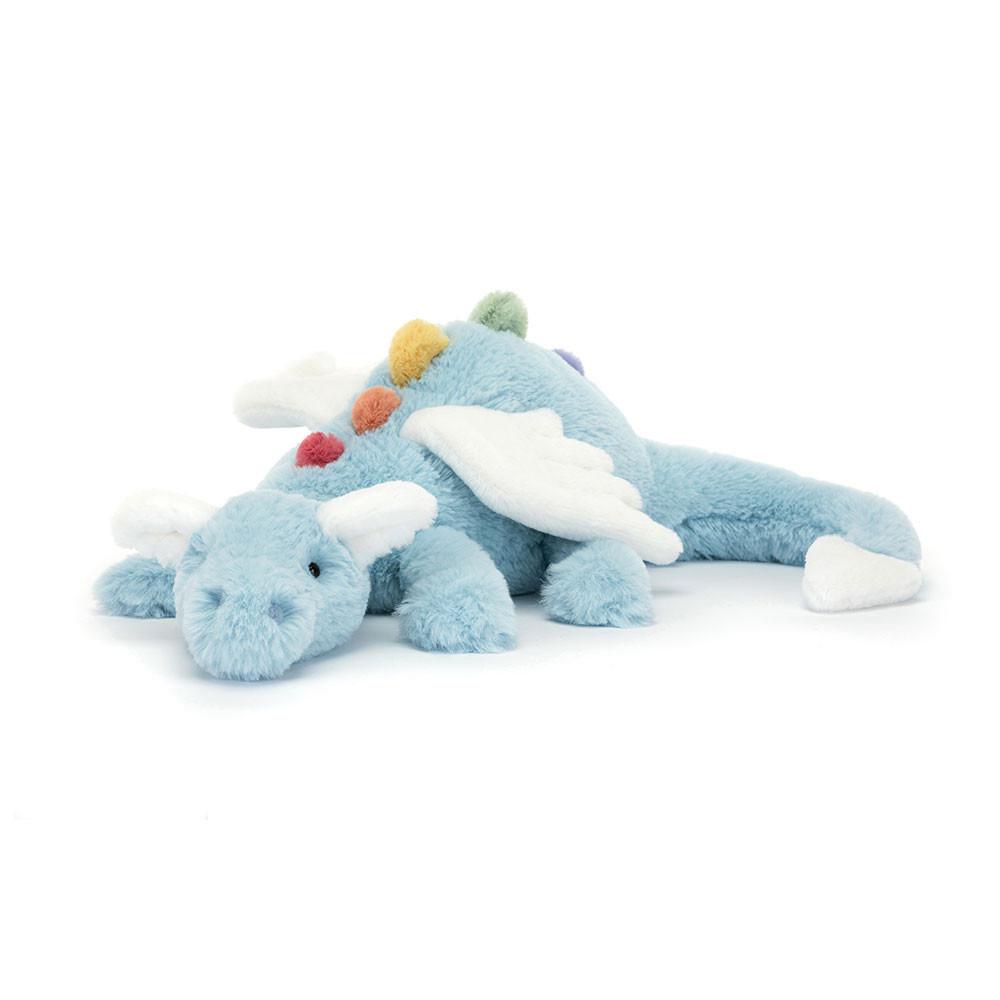 Dragons & Dinosaurs Jellycat Sky Dragon 4.7in x 5.5in x 19.7in Azules  Ecuador |  AMNBY3407