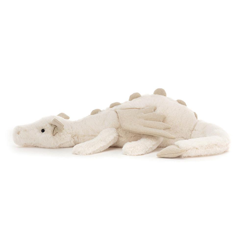 Dragons & Dinosaurs Jellycat Snow Dragon 4.7in x 5.5in x 19.7in Blancas  Ecuador |  JAPZG0542