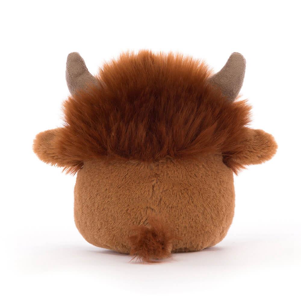 Farmyard Jellycat Amuseabean Highland Cow 12cm x 9cm x 6cm Marrones  Ecuador |  IMUOT2530