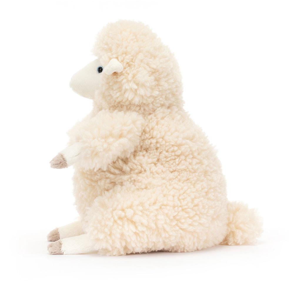 Farmyard Jellycat Bibbly Bobbly Sheep 36cm x 22cm x 20cm Blancas  Ecuador |  JLDFH8546