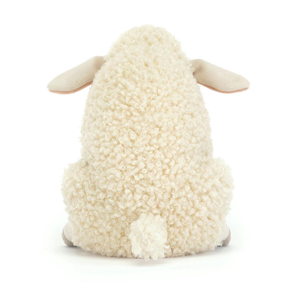 Farmyard Jellycat Burly Boo Sheep 20cm x 11cm x 14cm Blancas  Ecuador |  LSOYV7865