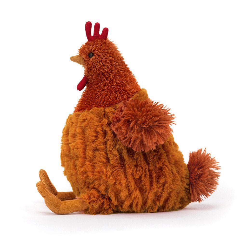 Farmyard Jellycat Cecile Chicken 23cm x 10cm x 13cm Marrones  Ecuador |  LRNKZ6791
