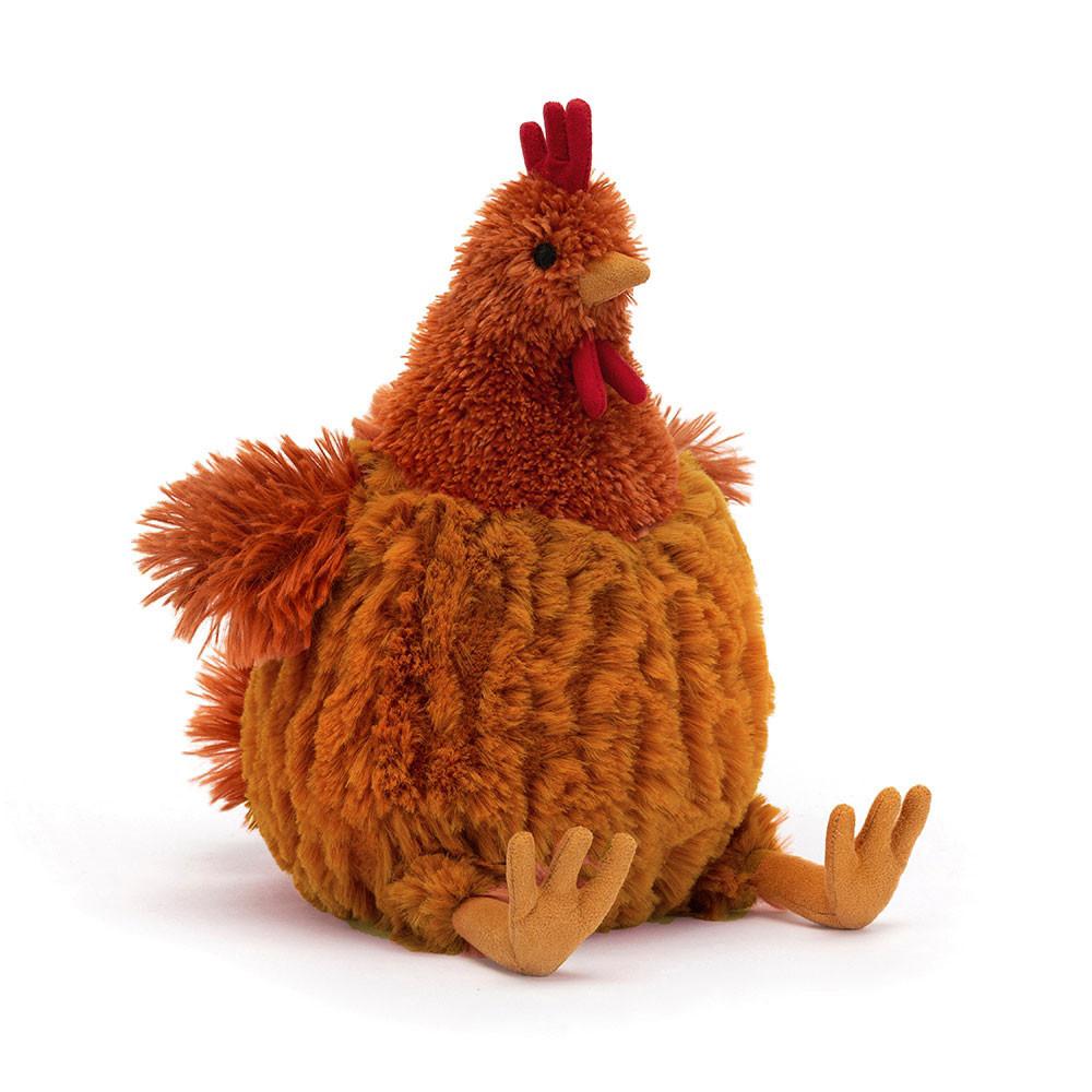 Farmyard Jellycat Cecile Chicken 23cm x 10cm x 13cm Marrones  Ecuador |  LRNKZ6791