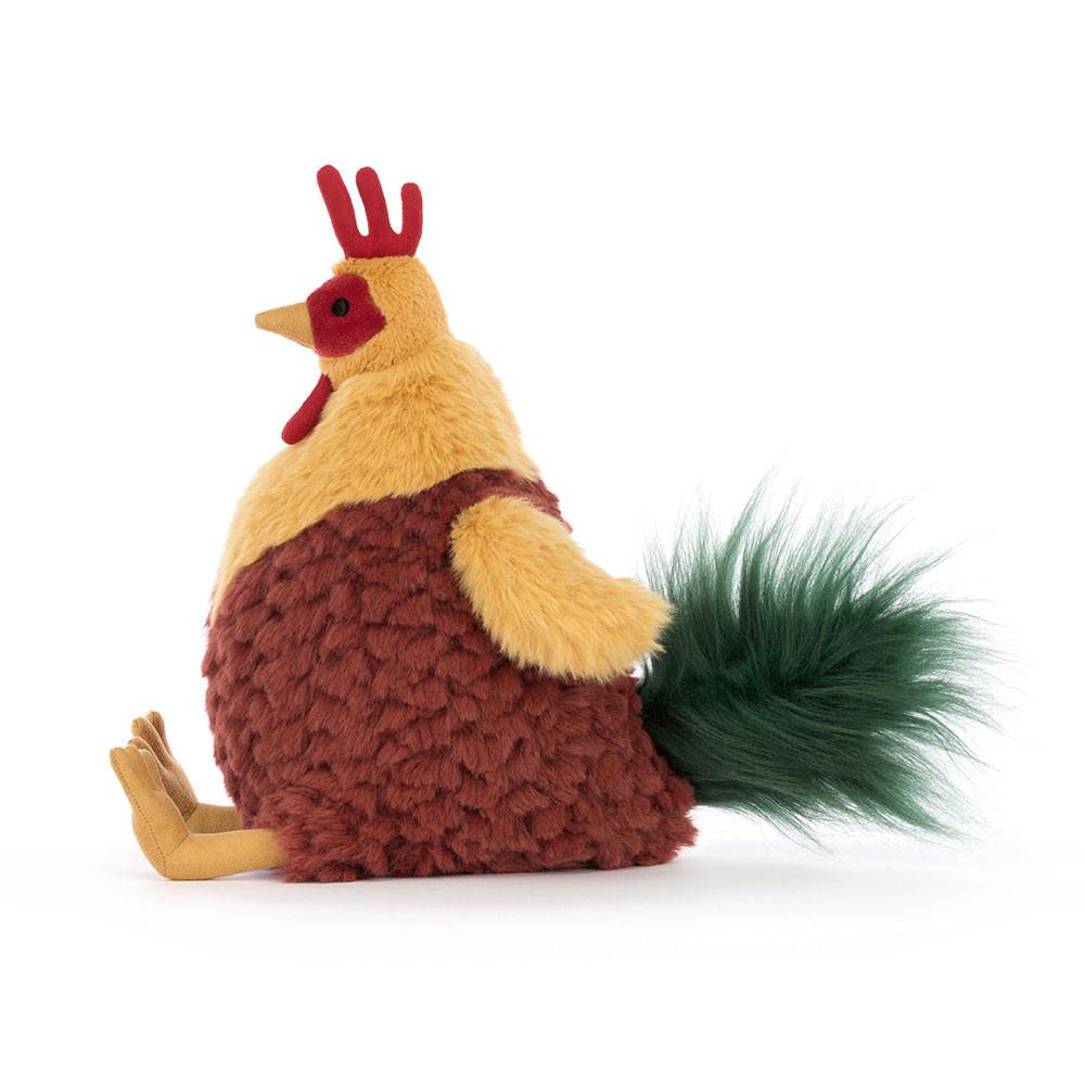 Farmyard Jellycat Cluny Cockerel 26cm x 12cm x 15cm Marrones  Ecuador |  TMQKY7345