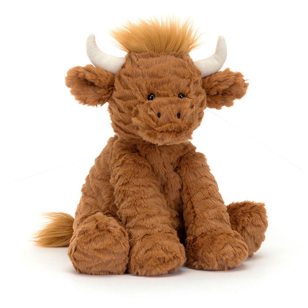 Farmyard Jellycat Fuddlewuddle Highland Cow 23cm x 13cm x 9cm Marrones  Ecuador |  RYIOA9435