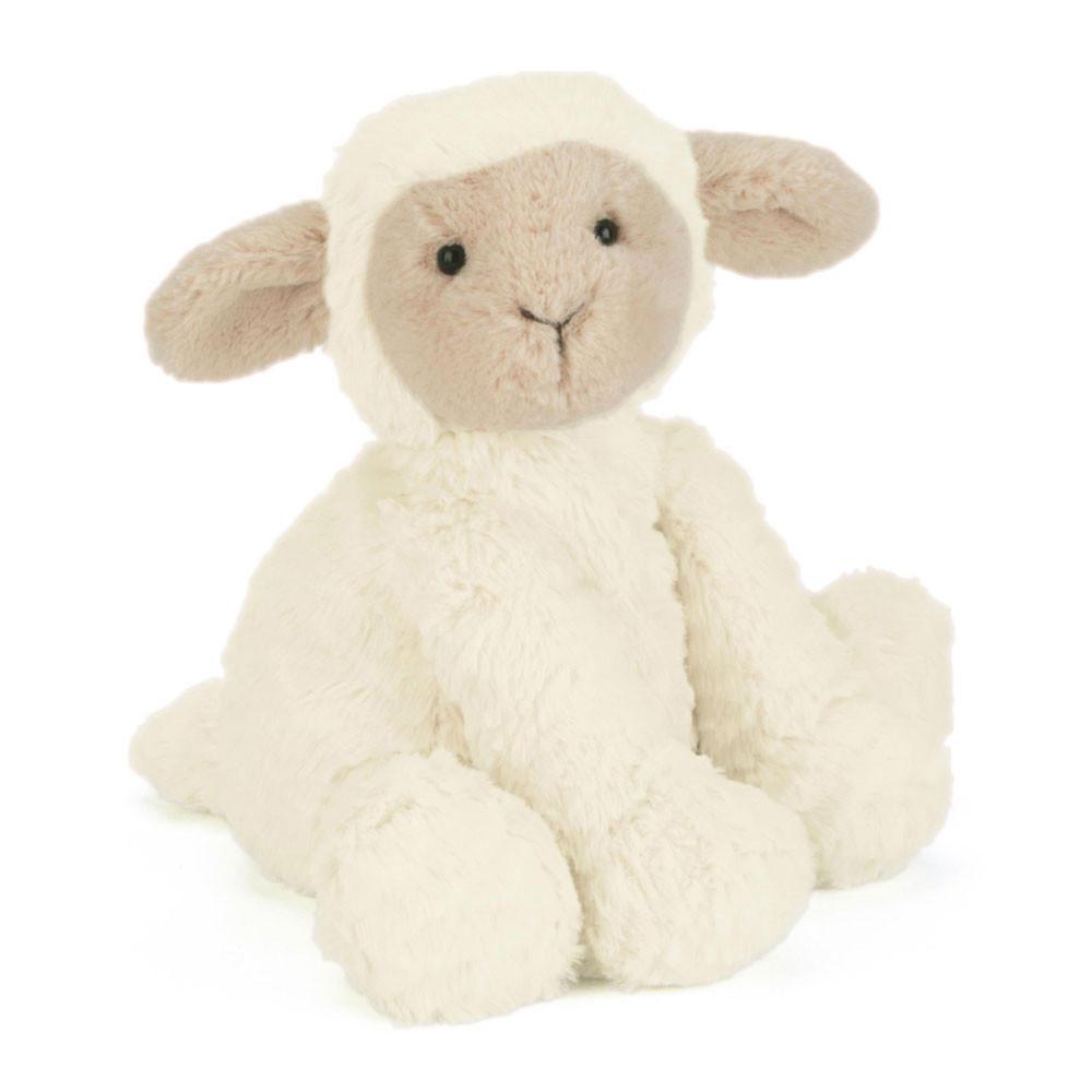 Farmyard Jellycat Fuddlewuddle Lamb 23cm x 13cm x 9cm Blancas  Ecuador |  FOCZI9365
