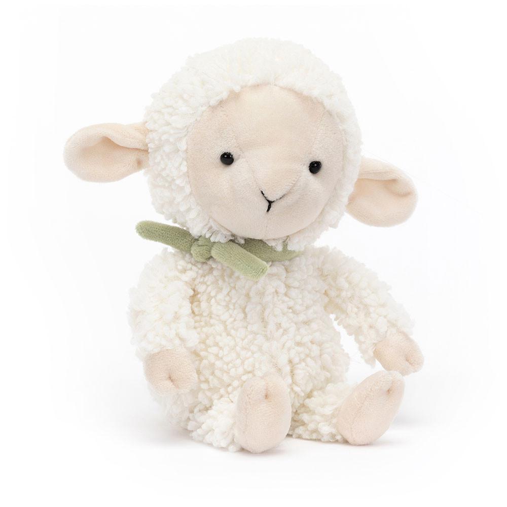 Farmyard Jellycat Fuzzkin Lamb 25cm x 9cm x 5cm Blancas  Ecuador |  SVUJC8276