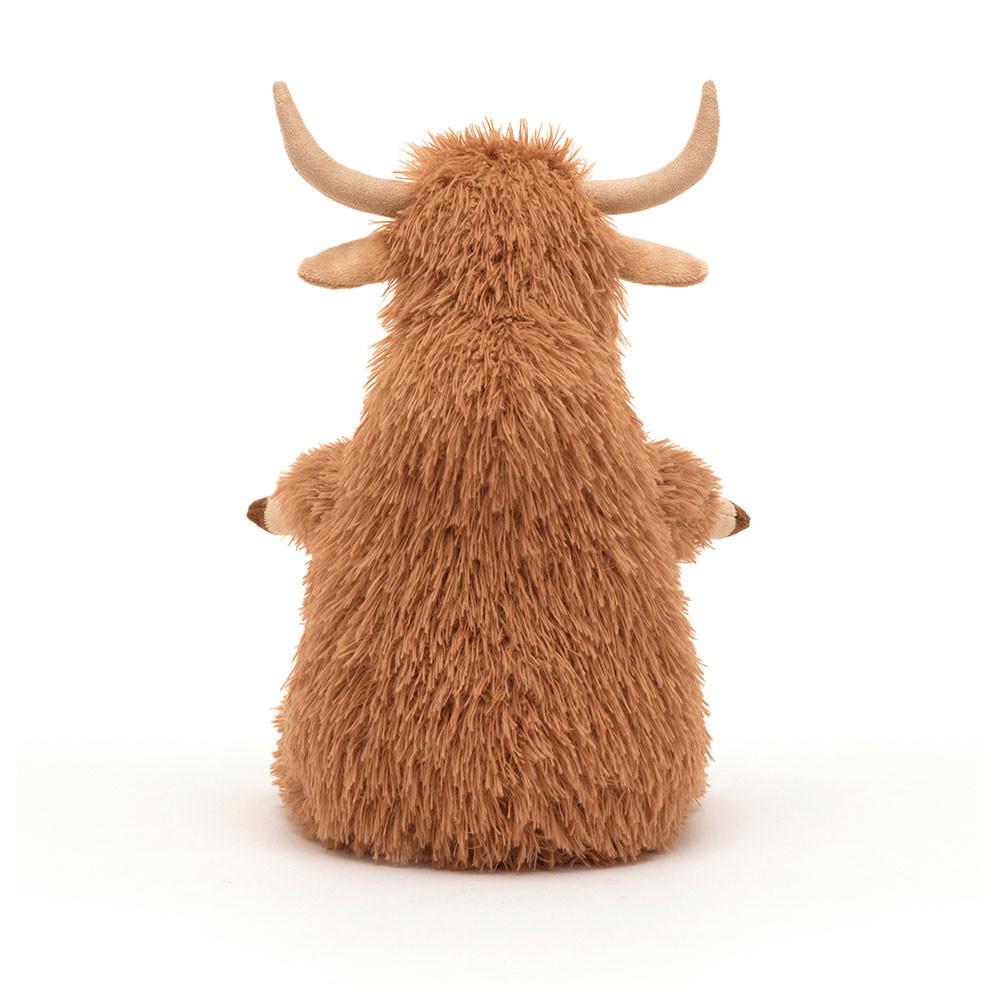 Farmyard Jellycat Herbie Highland Cow 11in x 5.5in x 4.7in Marrones  Ecuador |  REQBL9645