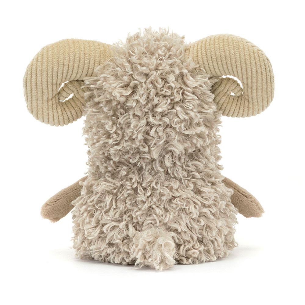 Farmyard Jellycat Ramsley Sheep 13in x 5.1in x 5.5in Beige  Ecuador |  UHRTX4961