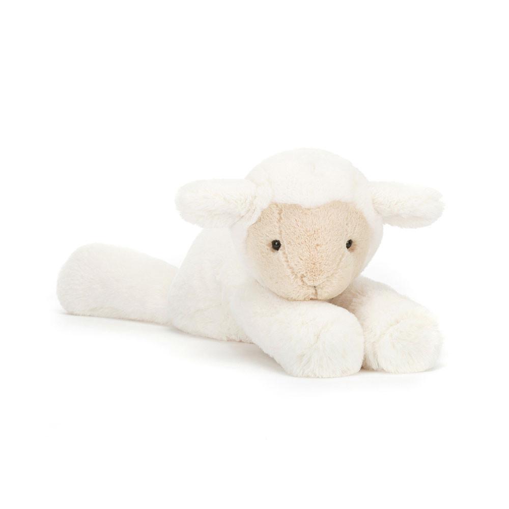 Farmyard Jellycat Smudge Lamb 13cm x 11cm x 24cm Blancas  Ecuador |  QNCAY9275