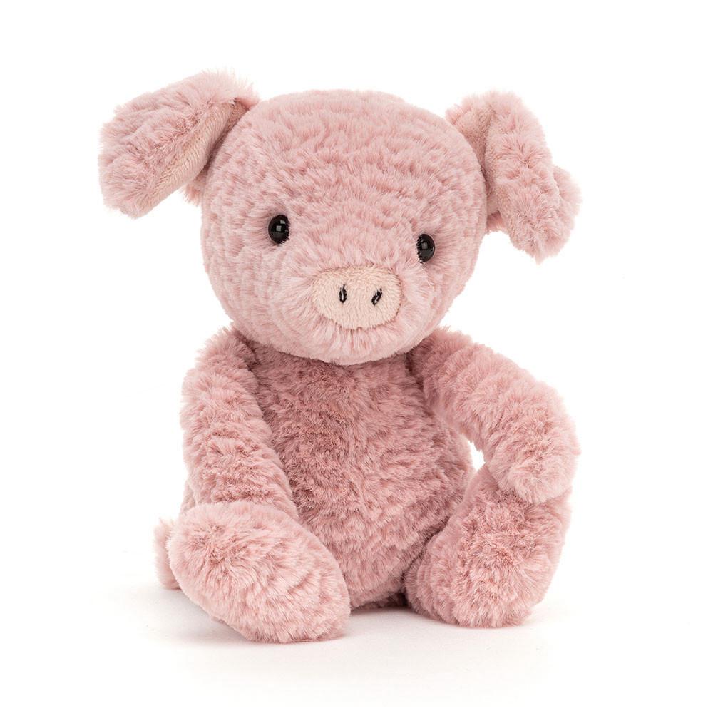 Farmyard Jellycat Tumbletuft Pig 7.9in x 3.5in x 3.1in Rosas  Ecuador |  NLBUT6739