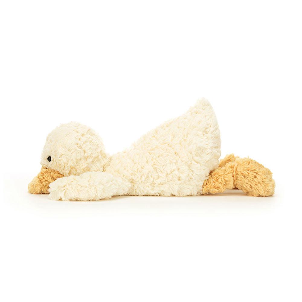 Farmyard Jellycat Tumblie Duck 5.9in x 4.3in x 14.2in Amarillo  Ecuador |  OMTLV0417