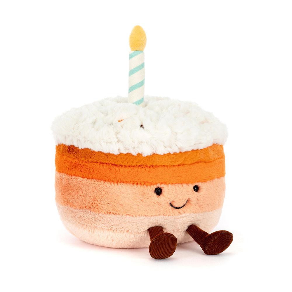Foodies Jellycat Amuseables Jellina Birthday Cake 13cm x 15cm x 15cm Naranjas  Ecuador |  VPWHJ5692