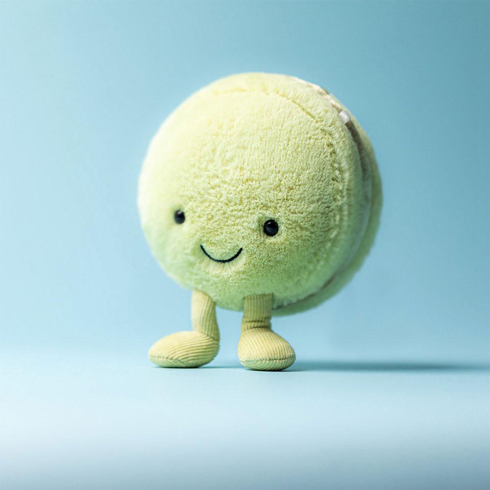 Foodies Jellycat Amuseables Max Macaron 12cm x 10cm x 5cm Verde  Ecuador |  CEVLI0123