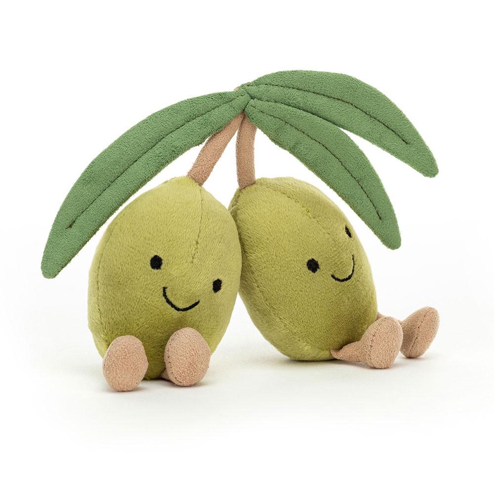Foodies Jellycat Amuseables Olives 12cm x 13cm x 4cm Verde  Ecuador |  AYHOS5912