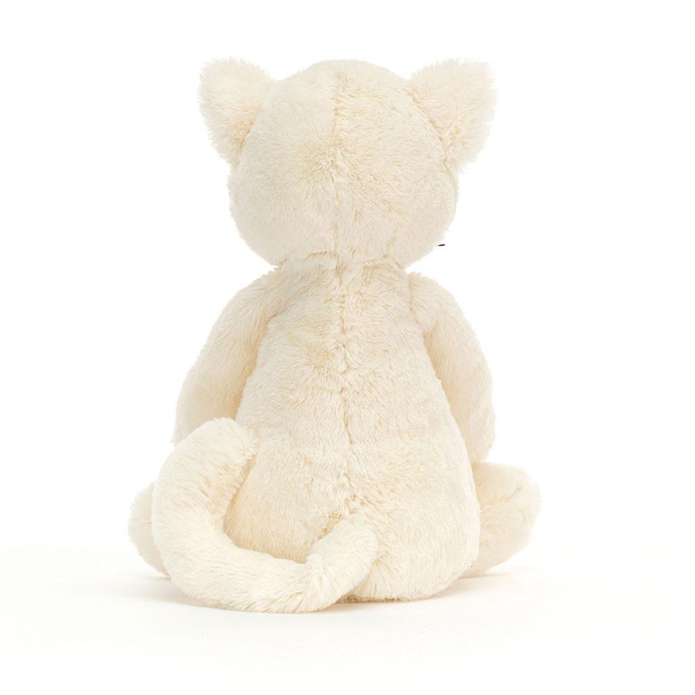 Gatos Y Gatitos Jellycat Bashful Cream Kitten 12.2in x 4.7in x 3.5in Blancas  Ecuador |  AGRJK7658