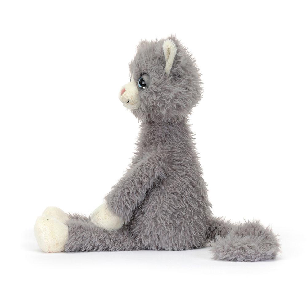Gatos Y Gatitos Jellycat Blowzy Belle Cat 16.9in x 3.9in x 5.1in Gris  Ecuador |  JFNOR8170