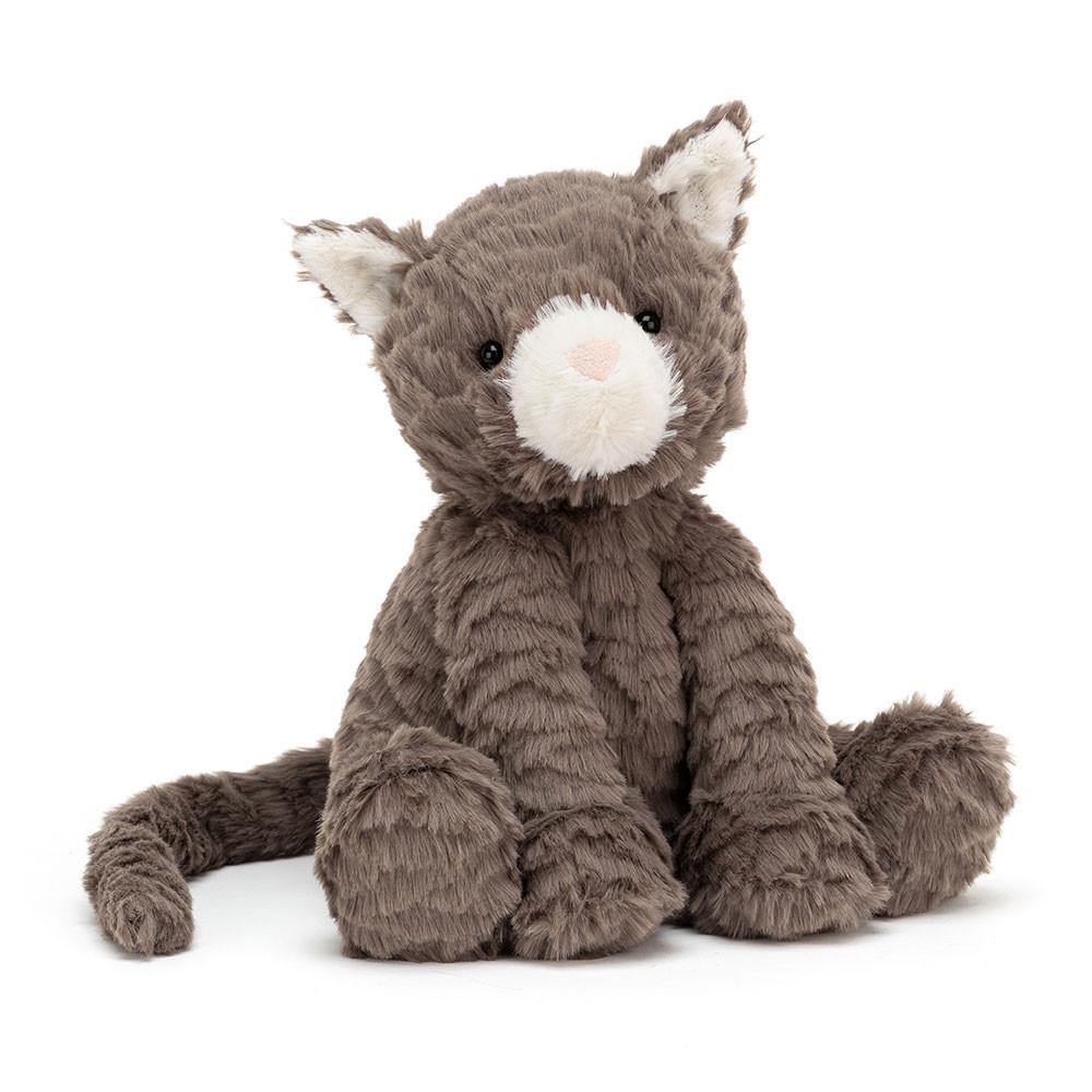 Gatos Y Gatitos Jellycat Fuddlewuddle Cat 9.1in x 5.1in x 3.5in Gris  Ecuador |  FDNAX8326