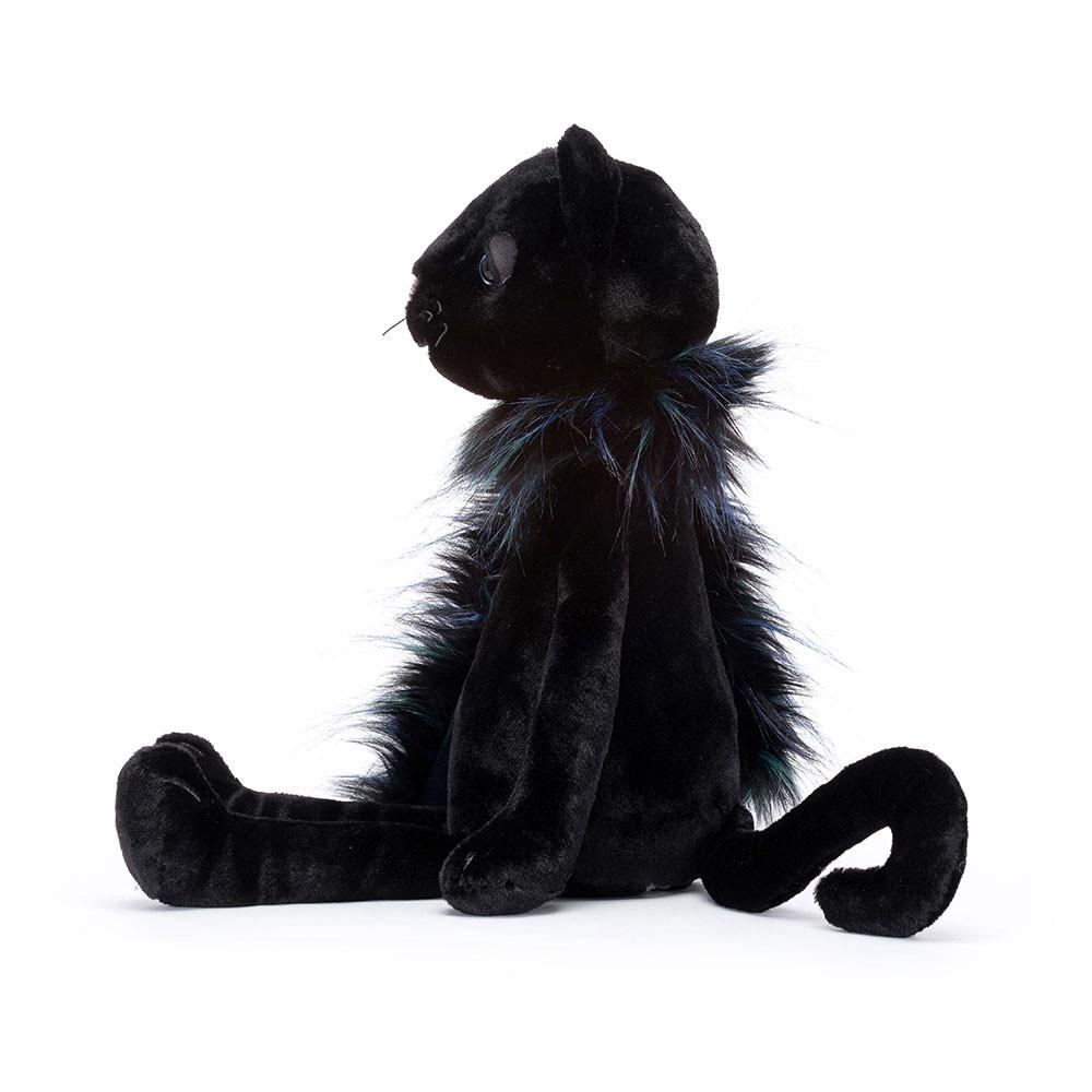 Gatos Y Gatitos Jellycat Glamorama Cat 16.9in x 3.9in x 3.9in Negras  Ecuador |  EJZPA7562