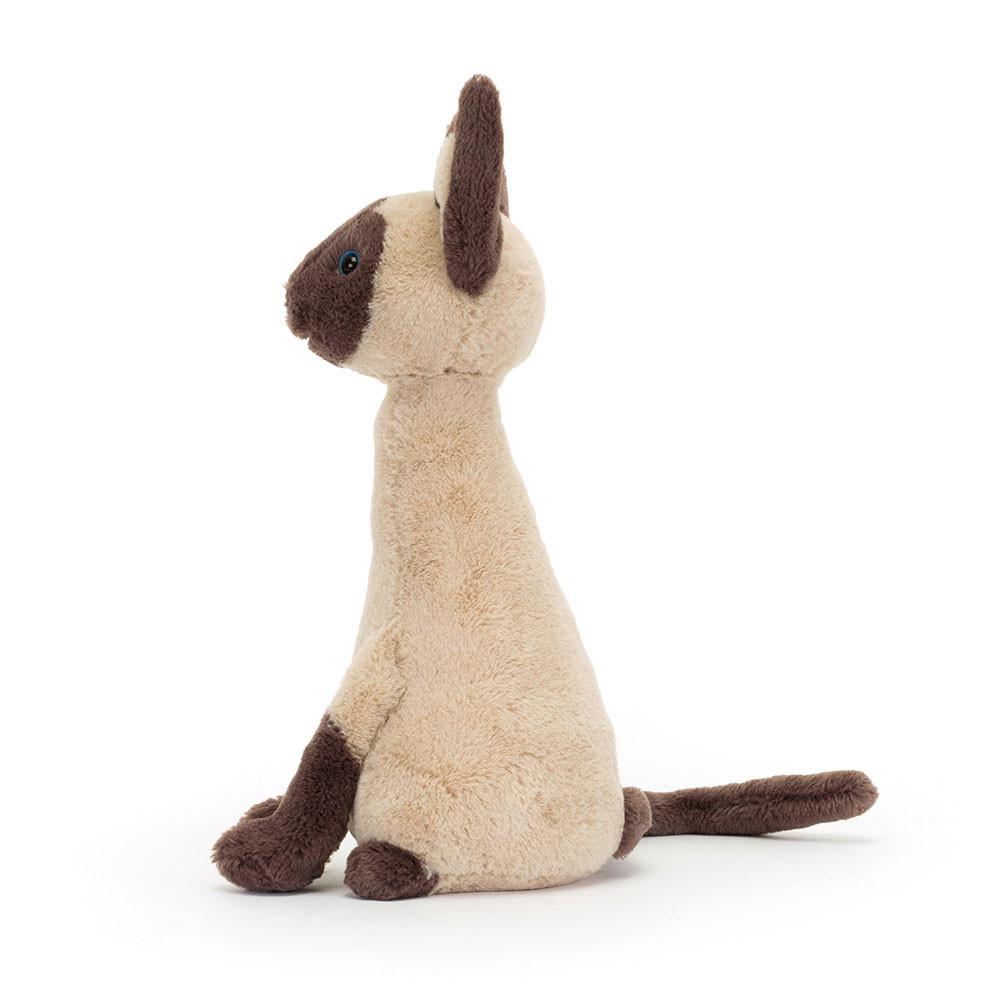 Gatos Y Gatitos Jellycat Iris Siamese Cat 10.6in x 4.7in x 5.1in Marrones  Ecuador |  KCFQT7083