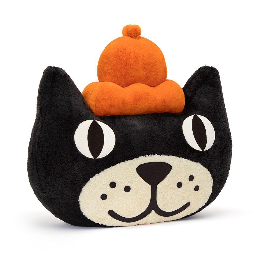 Gatos Y Gatitos Jellycat Jellycat Head Giant 22.4in x 24.4in x 8.7in Negras  Ecuador |  TLNUC0975
