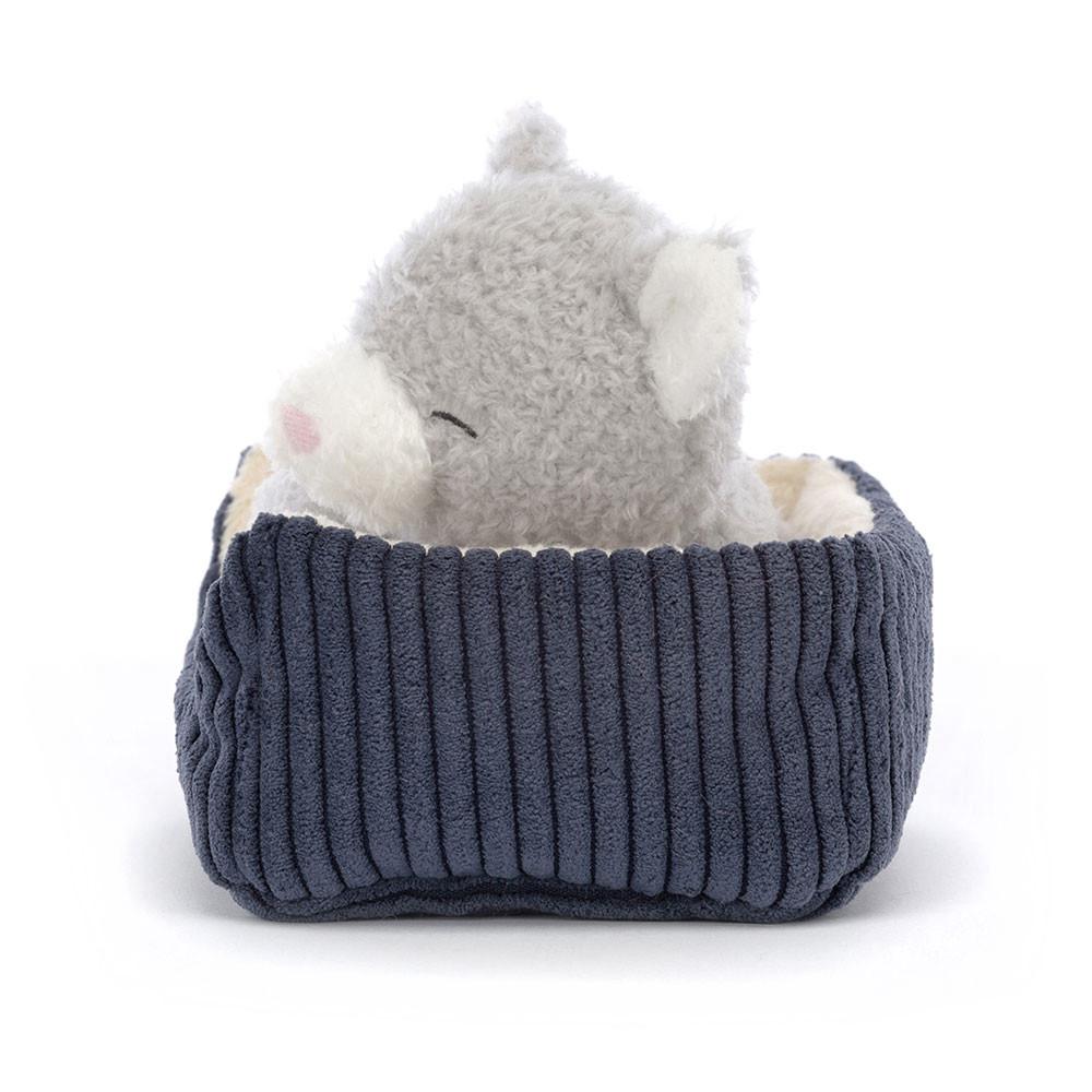 Gatos Y Gatitos Jellycat Napping Nipper Cat 3.9in x 5.9in x 4.7in Gris  Ecuador |  GQFLB5748