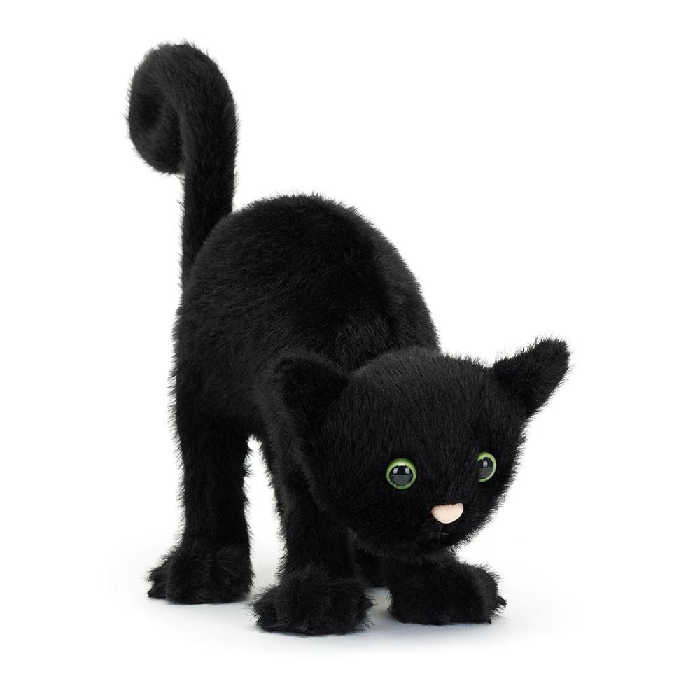 Gatos Y Gatitos Jellycat Spookipaws Cat 7.9in x 2.8in x 9.8in Negras  Ecuador |  MBJGW6381