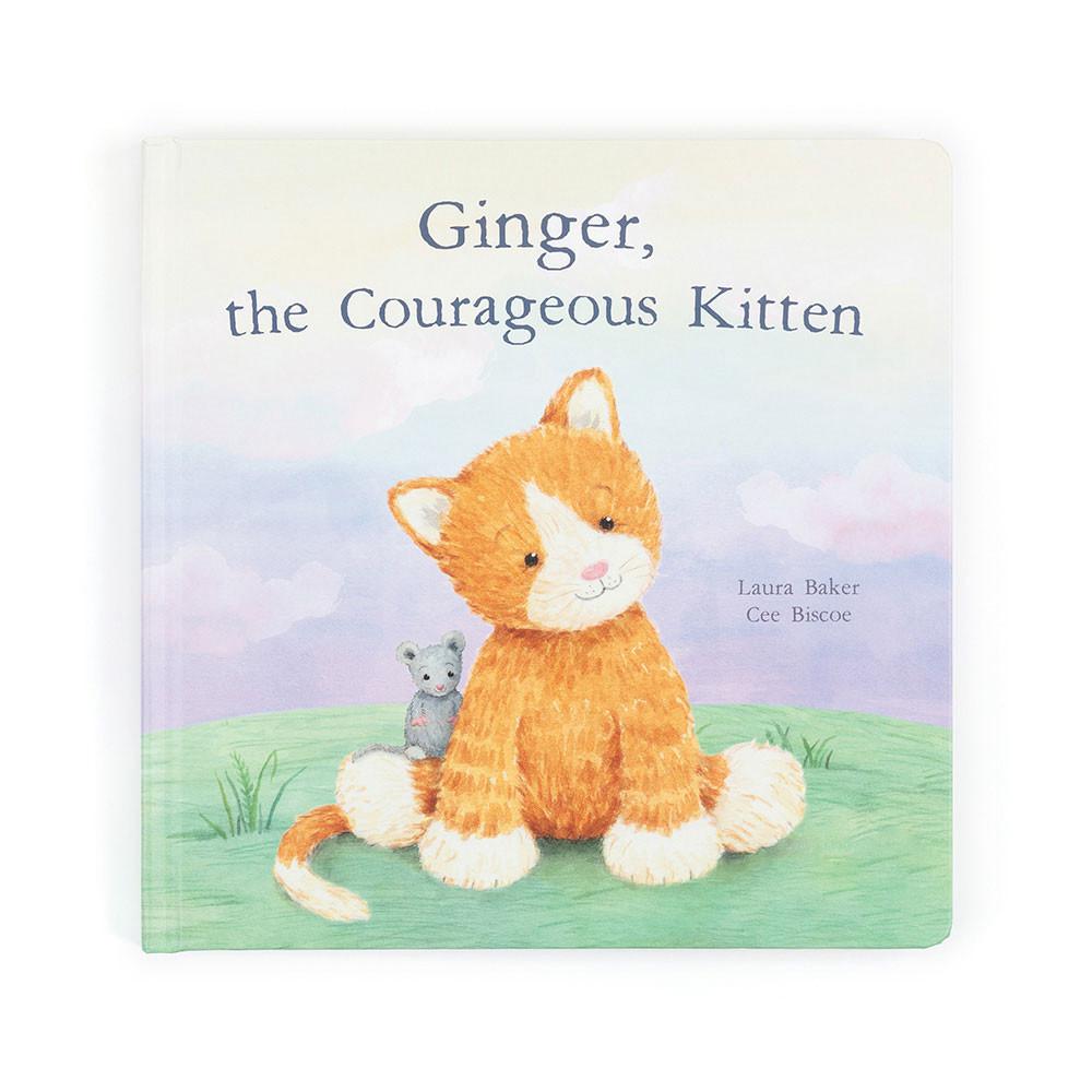 If I Were Books Jellycat Ginger, the Courageous Kitten Book 23cm x 23cm x 2cm Naranjas  Ecuador |  BVLYR3254