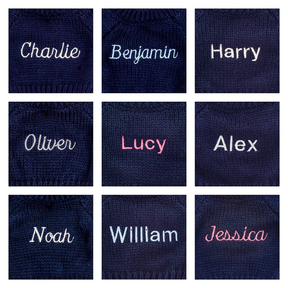 Jerséis Jellycat Bashful Dusky Bunny with Personalised Navy Jumper 31cm x 12cm x 9cm Azules  Ecuador |  BULEY2609