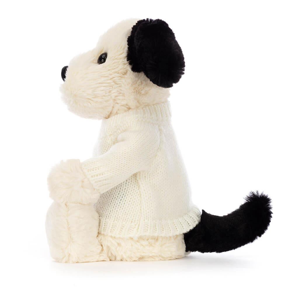 Jerséis Jellycat Bashful & Cream Puppy with Personalised Cream Jumper 31cm x 12cm x 9cm Blancas  Ecuador |  PZXOC1420