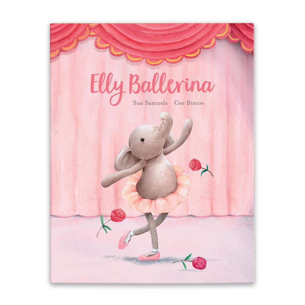 Juegos De Libros Y Juguetes Jellycat Elly Ballerina Book and Dancing Darcey Elephant Gris  Ecuador |  GEMUY6145