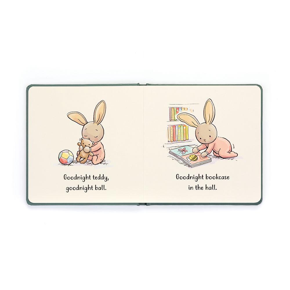 Juegos De Libros Y Juguetes Jellycat Goodnight Bunny Book and Rock-A-Bye Bunny Azules  Ecuador |  LJXKY9058
