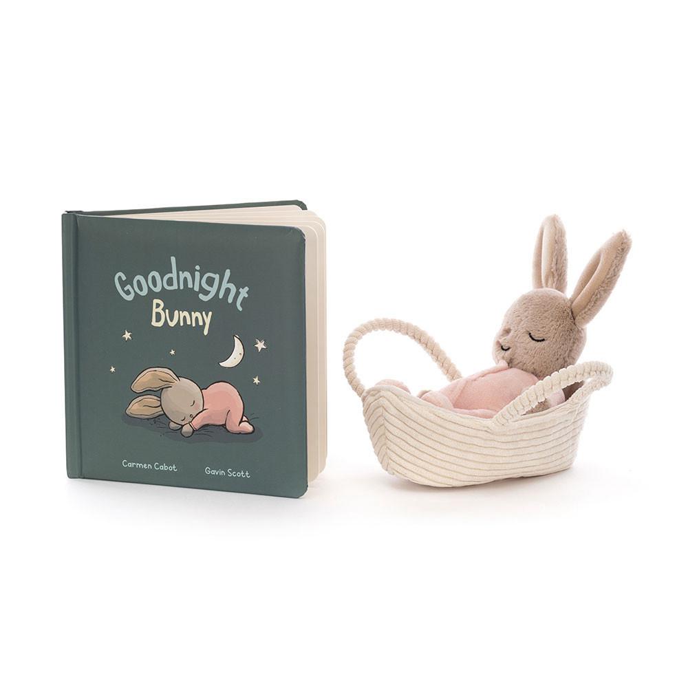 Juegos De Libros Y Juguetes Jellycat Goodnight Bunny Book and Rock-A-Bye Bunny Azules  Ecuador |  LJXKY9058