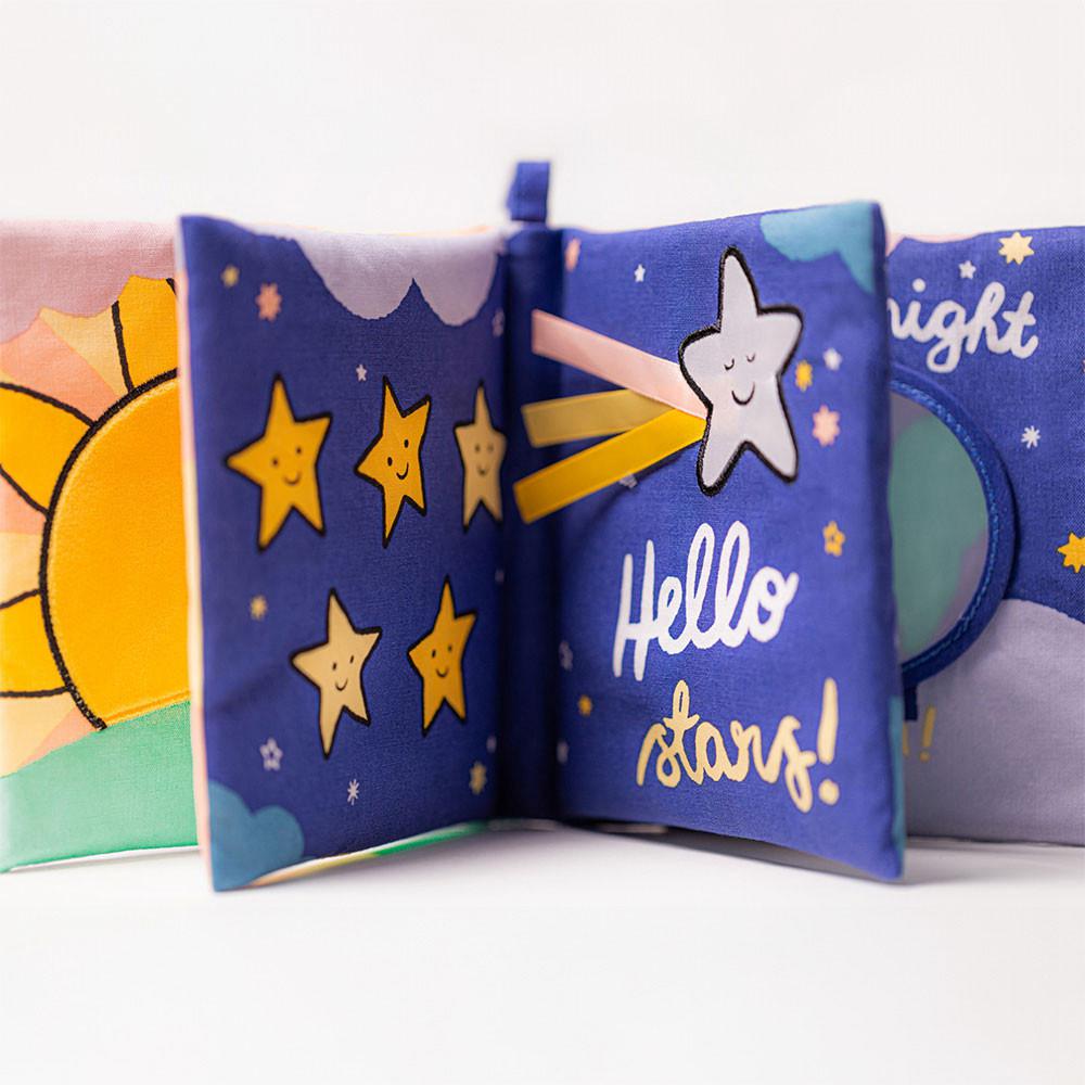 Juegos De Libros Y Juguetes Jellycat Hello Moon Fabric Book 18cm x 18cm x 5cm Blancas  Ecuador |  FBIVU9503