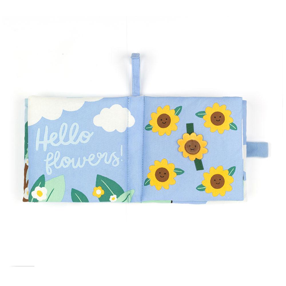 Juegos De Libros Y Juguetes Jellycat Hello Sun Fabric Book and Sun Medium Amarillo  Ecuador |  QCDON4573