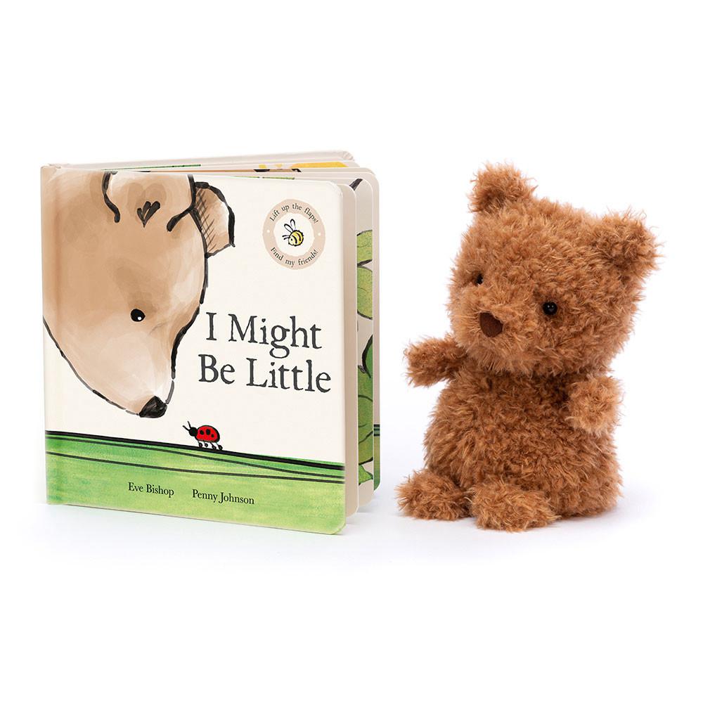 Juegos De Libros Y Juguetes Jellycat I Might Be Little Book and Little Bear Marrones  Ecuador |  TJLGP3129