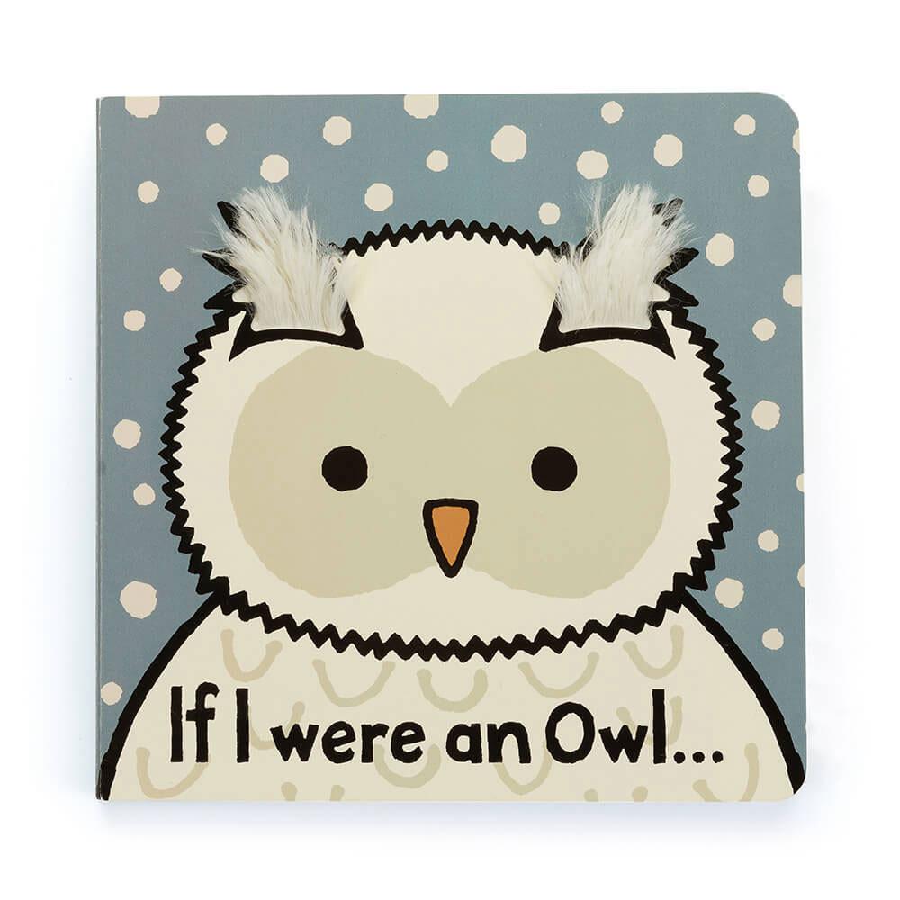 Juegos De Libros Y Juguetes Jellycat If I Were An Owl Board Book and Bashful Owl Medium Blancas  Ecuador |  ICTMF3186