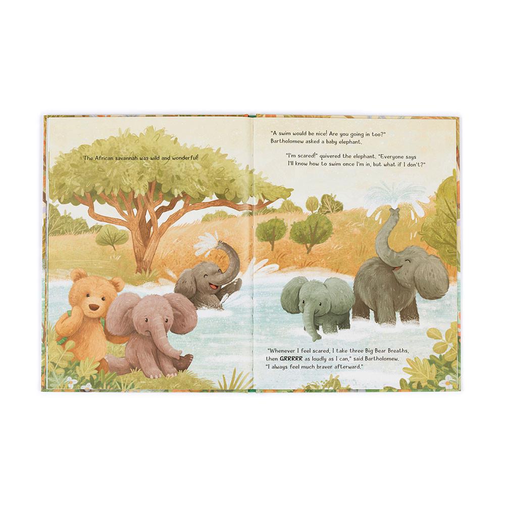 Juegos De Libros Y Juguetes Jellycat It's a Big World Bartholomew Book and Bartholomew Bear Medium Marrones  Ecuador |  MTGZH2490