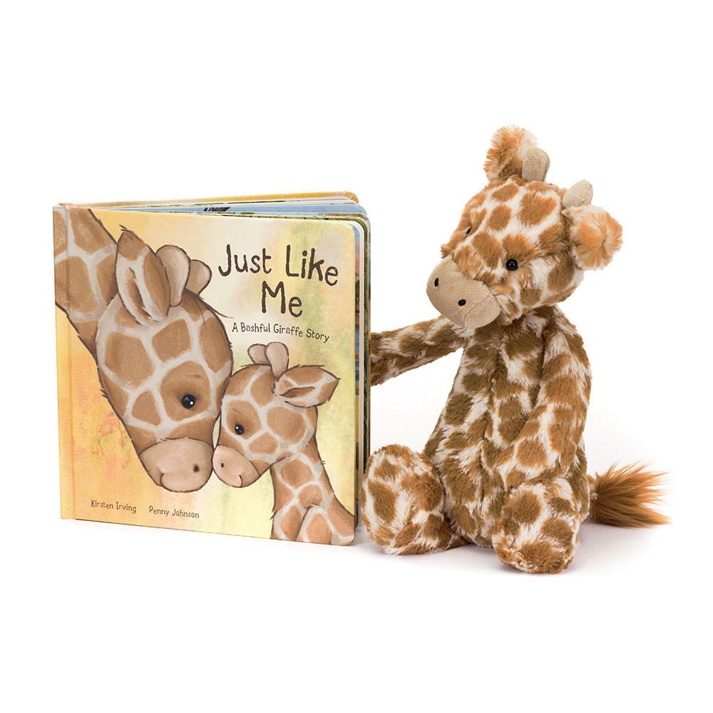 Juegos De Libros Y Juguetes Jellycat Just Like Me Book and Bashful Giraffe Medium Amarillo  Ecuador |  BOIFD9705