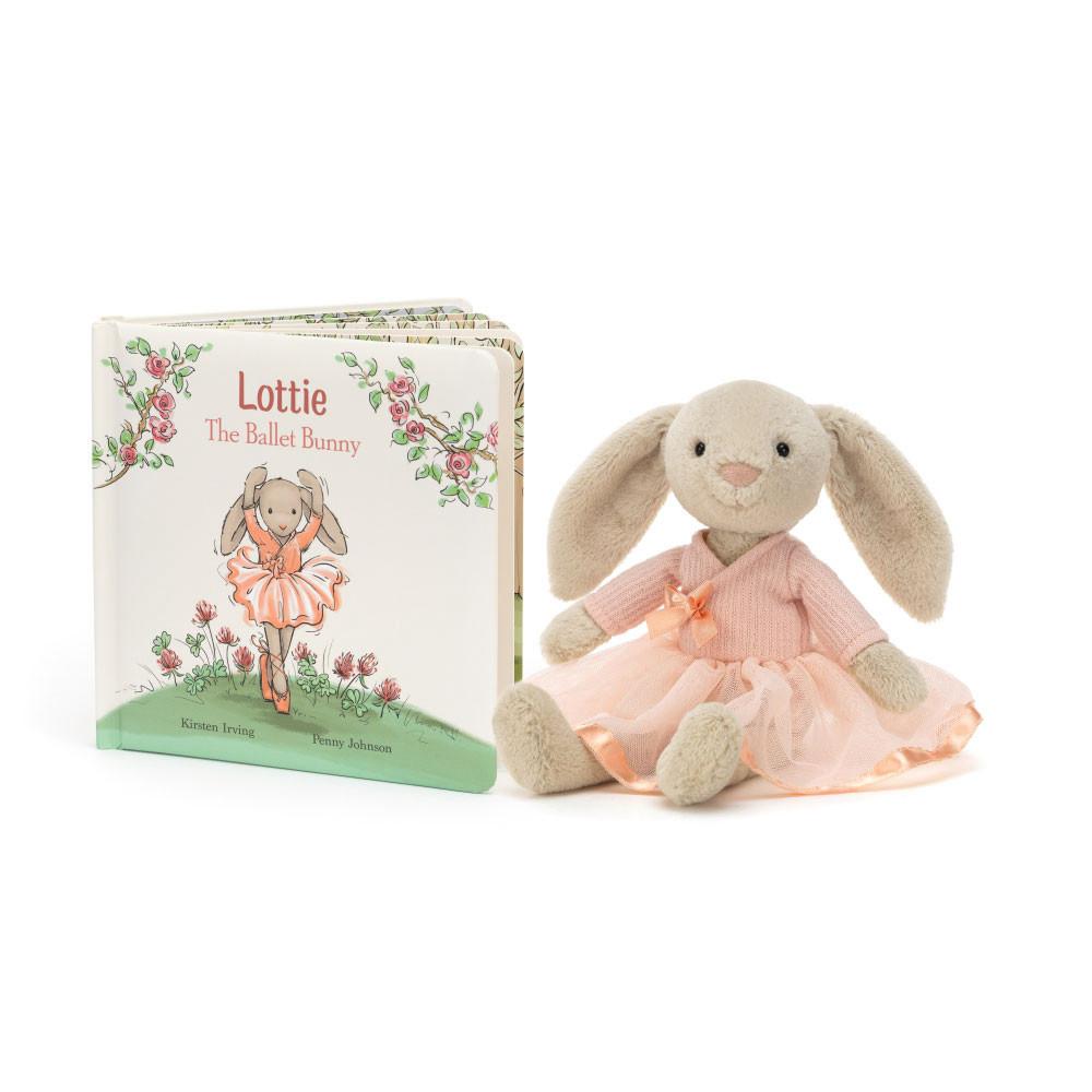 Juegos De Libros Y Juguetes Jellycat Lottie The Ballet Bunny Book and Lottie Bunny Ballet Rosas  Ecuador |  OGYMI5641