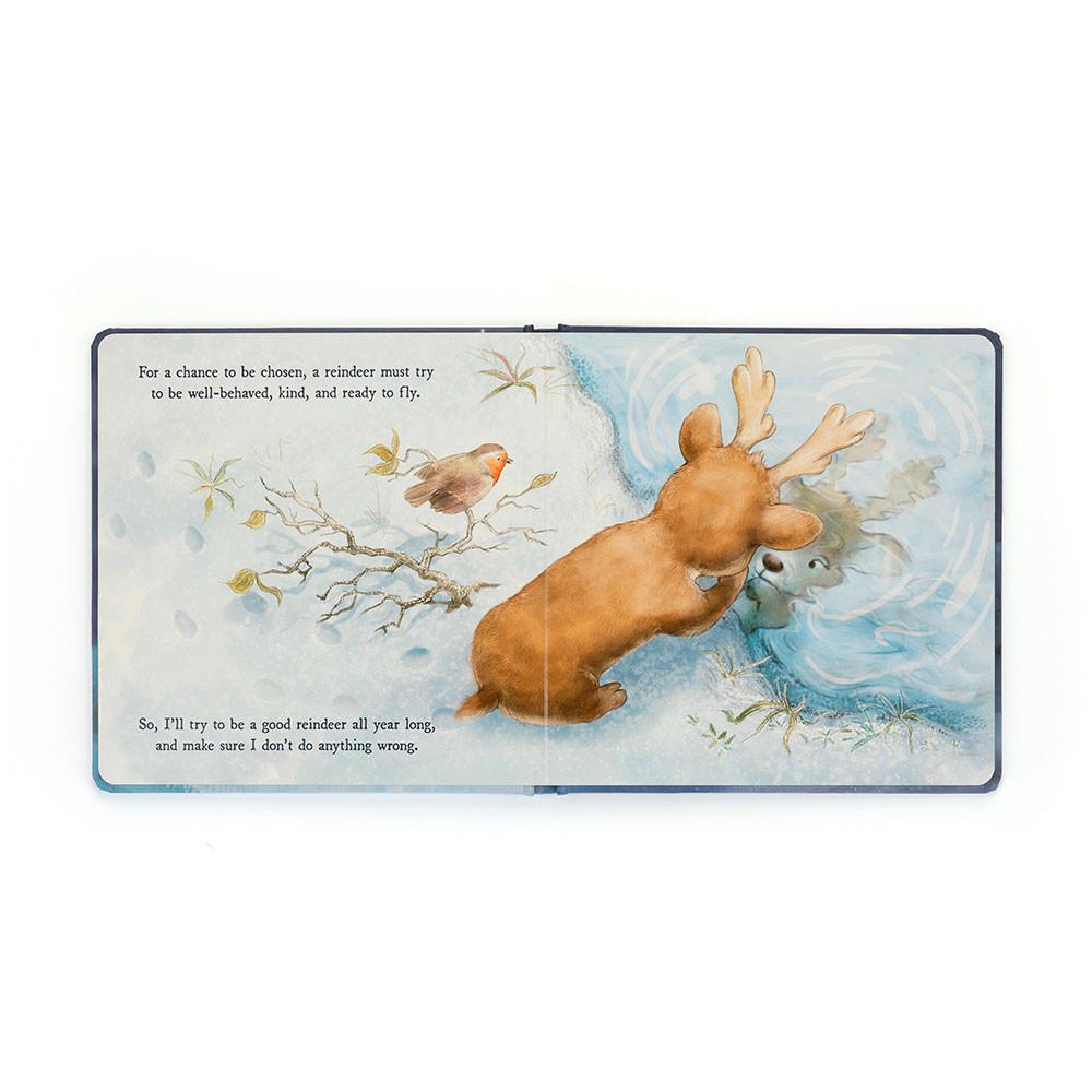 Juegos De Libros Y Juguetes Jellycat Mitzi Reindeer's Dream Book and Mitzi Reindeer Medium Beige  Ecuador |  YOIRM3481