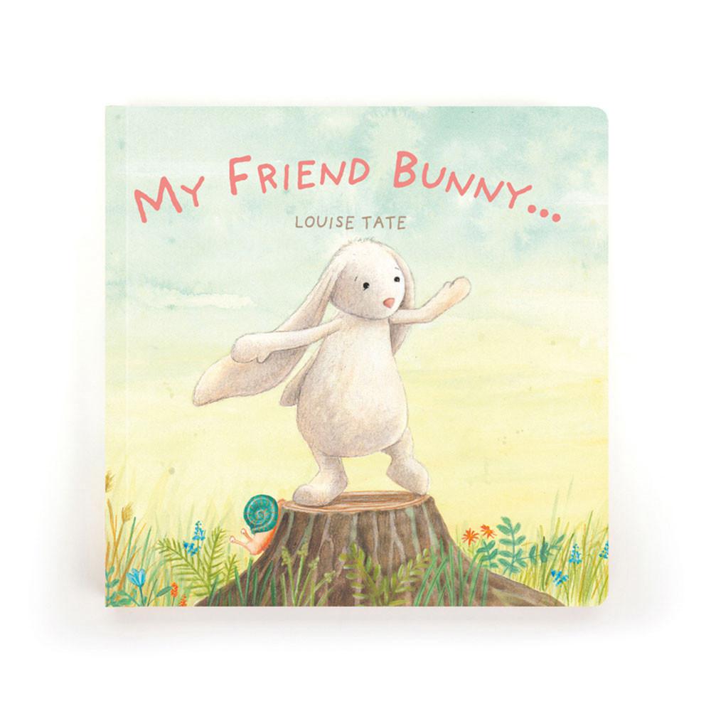 Juegos De Libros Y Juguetes Jellycat My Friend Bunny Book and Bashful Bunny Medium Beige  Ecuador |  SELKI6432