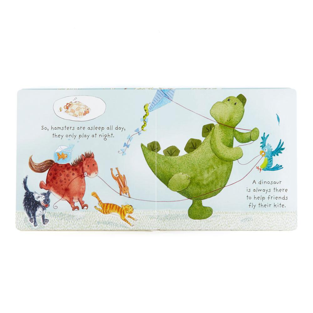 Juegos De Libros Y Juguetes Jellycat My Best Pet Book and Bashful Dino Medium Verde  Ecuador |  QSUOB7895