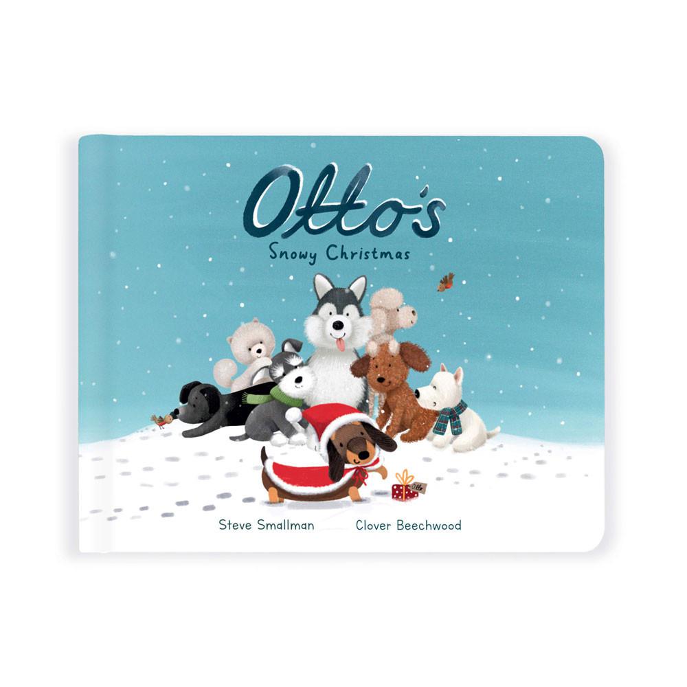 Juegos De Libros Y Juguetes Jellycat Otto's Snowy Christmas Book and Winter Warmer Otto Sausage Dog Marrones  Ecuador |  NGIFM9721