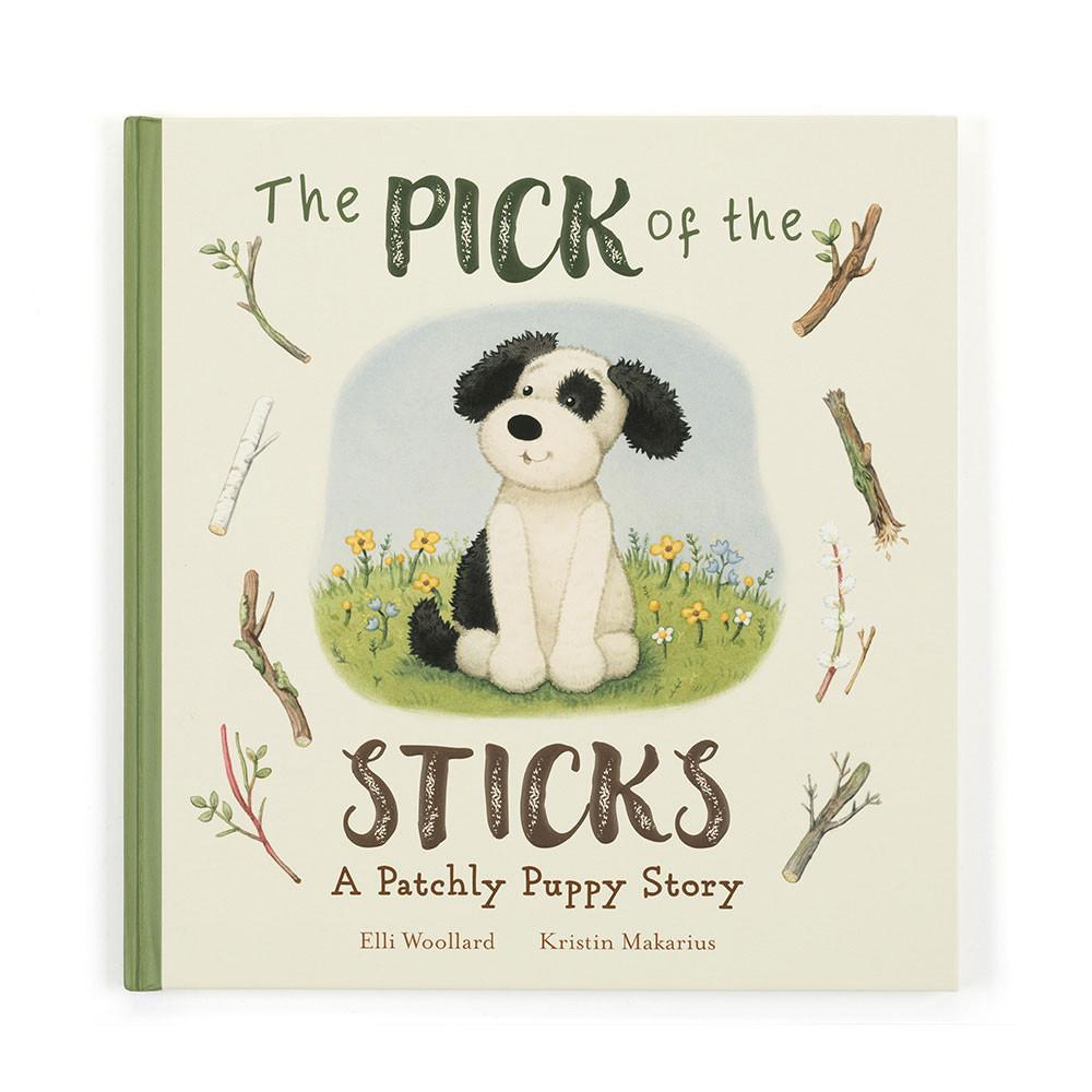 Juegos De Libros Y Juguetes Jellycat The Pick of the Sticks Book and Bashful & Cream Puppy Medium Blancas  Ecuador |  JCFZL5947