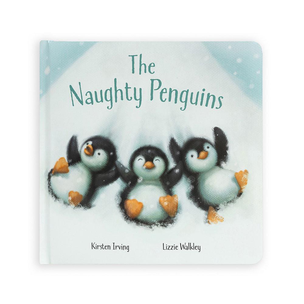Juegos De Libros Y Juguetes Jellycat The Naughty Penguins Book and Peanut Penguin Medium Negras  Ecuador |  XJOSP7085