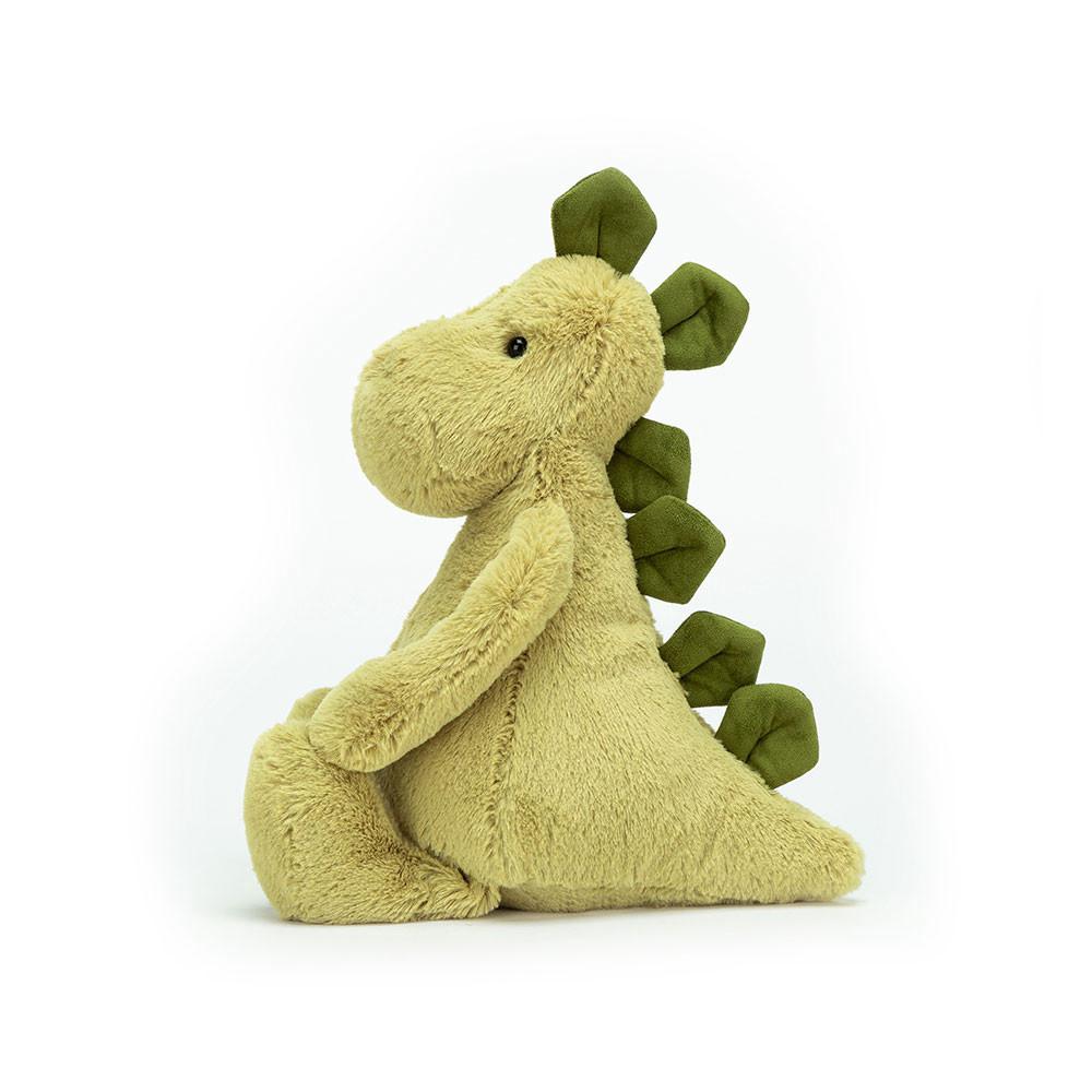 Juguetes Blandos Jellycat Bashful Dino 31cm x 12cm x 9cm Verde  Ecuador |  EAVHI9764