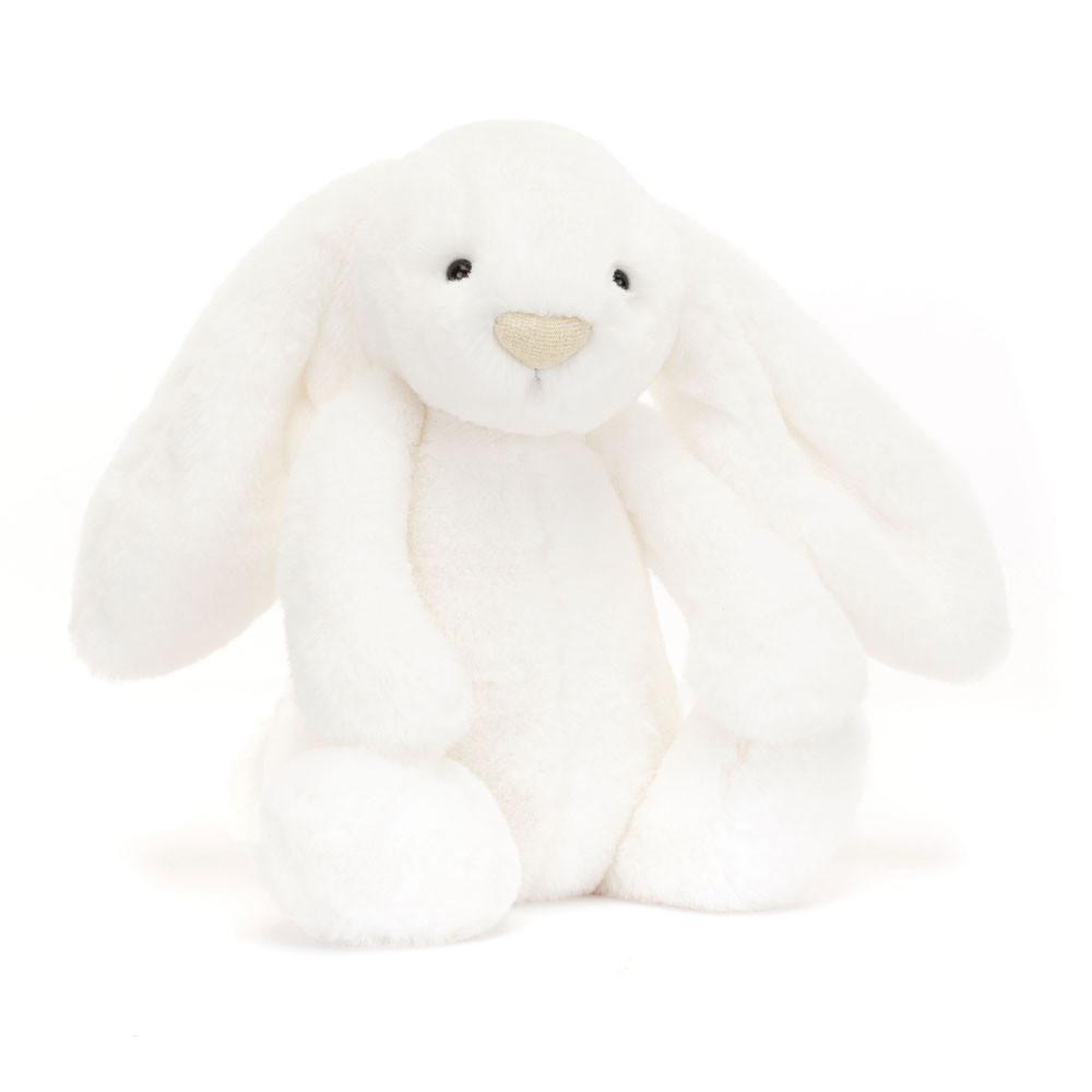 Juguetes Blandos Jellycat Bashful Luxe Bunny Luna 31cm x 12cm x 9cm Blancas  Ecuador |  GYDIE7610